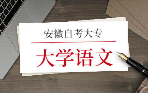 2021年安徽自考大专大学语文模拟练习(一)多项选择题
