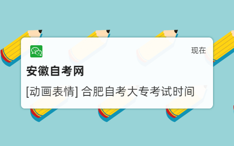 合肥自考大专考试时间